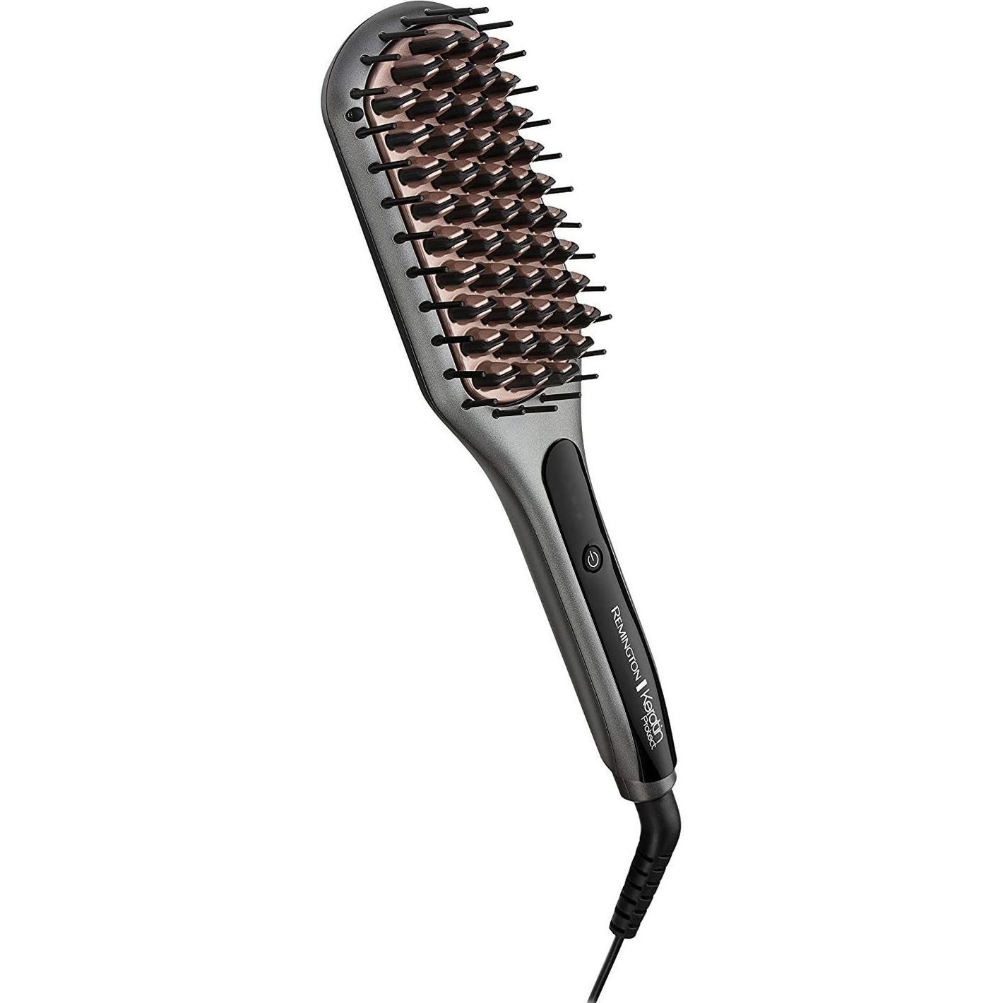 Щетка-выпрямитель Remington Keratin Protect CB7480 серебристая - фото 1