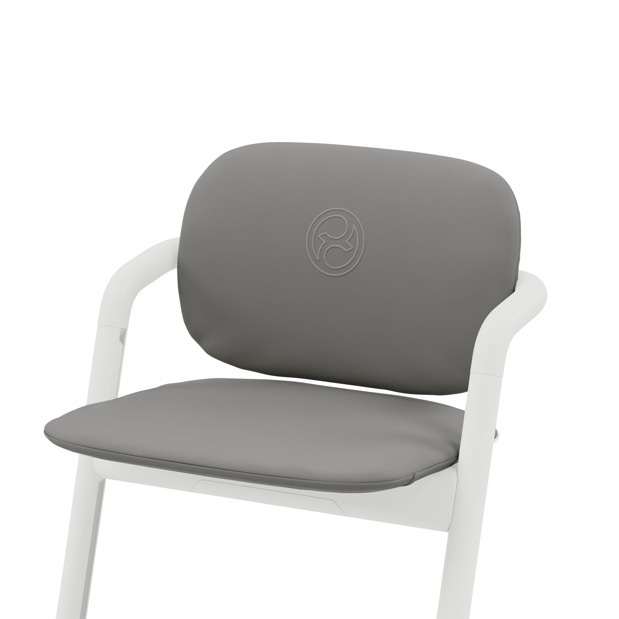 Вкладыш мягкий для стульчика Lemo Suede Grey серый (521003293) - фото 2