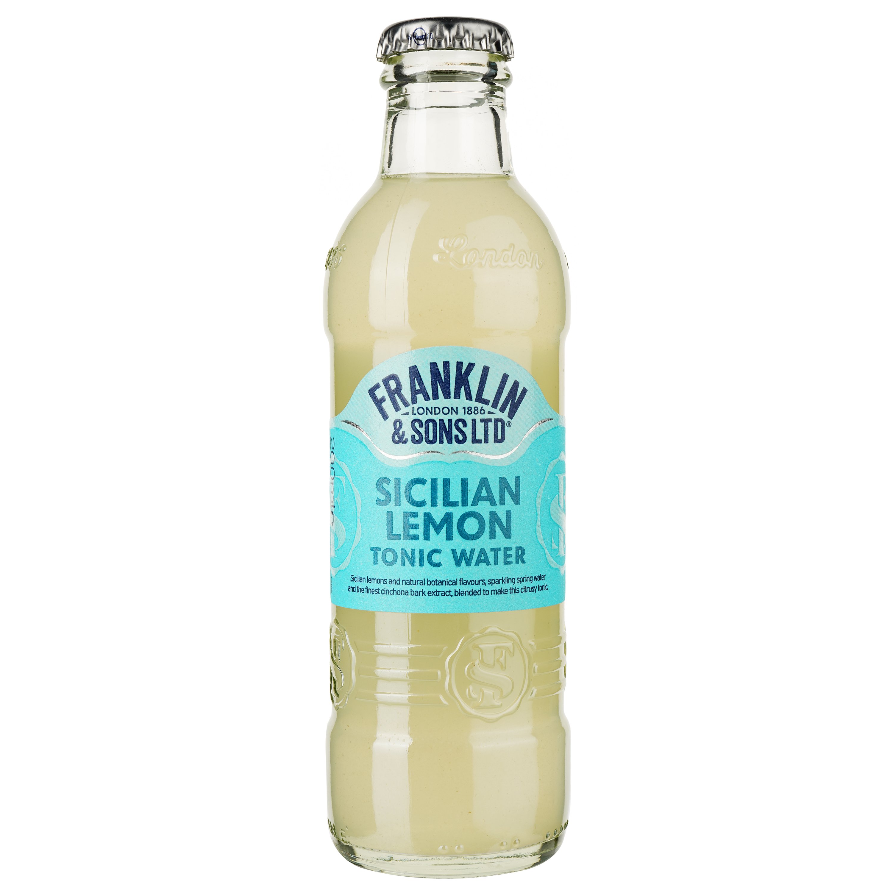 Напій Franklin & Sons Sicilian Lemon Tonic Water безалкогольний 200 мл (45789) - фото 1