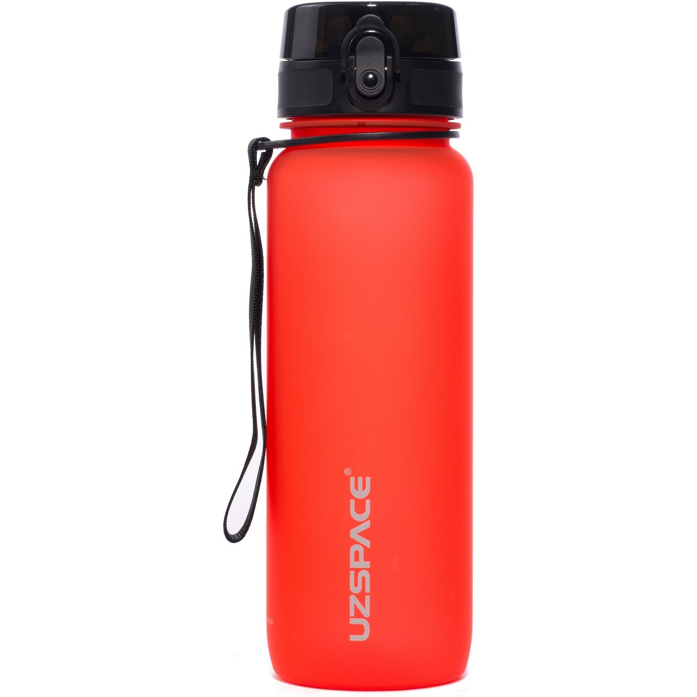 Пляшка для води UZspace Colorful Frosted, 800 мл, спекотно-червоний (3053) - фото 1