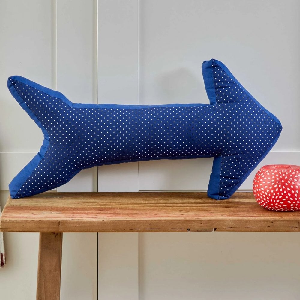 Декоративна подушка Sarah Anderson Arrow 3D, 53х26 см, синя (svt-2000022315821) - фото 2