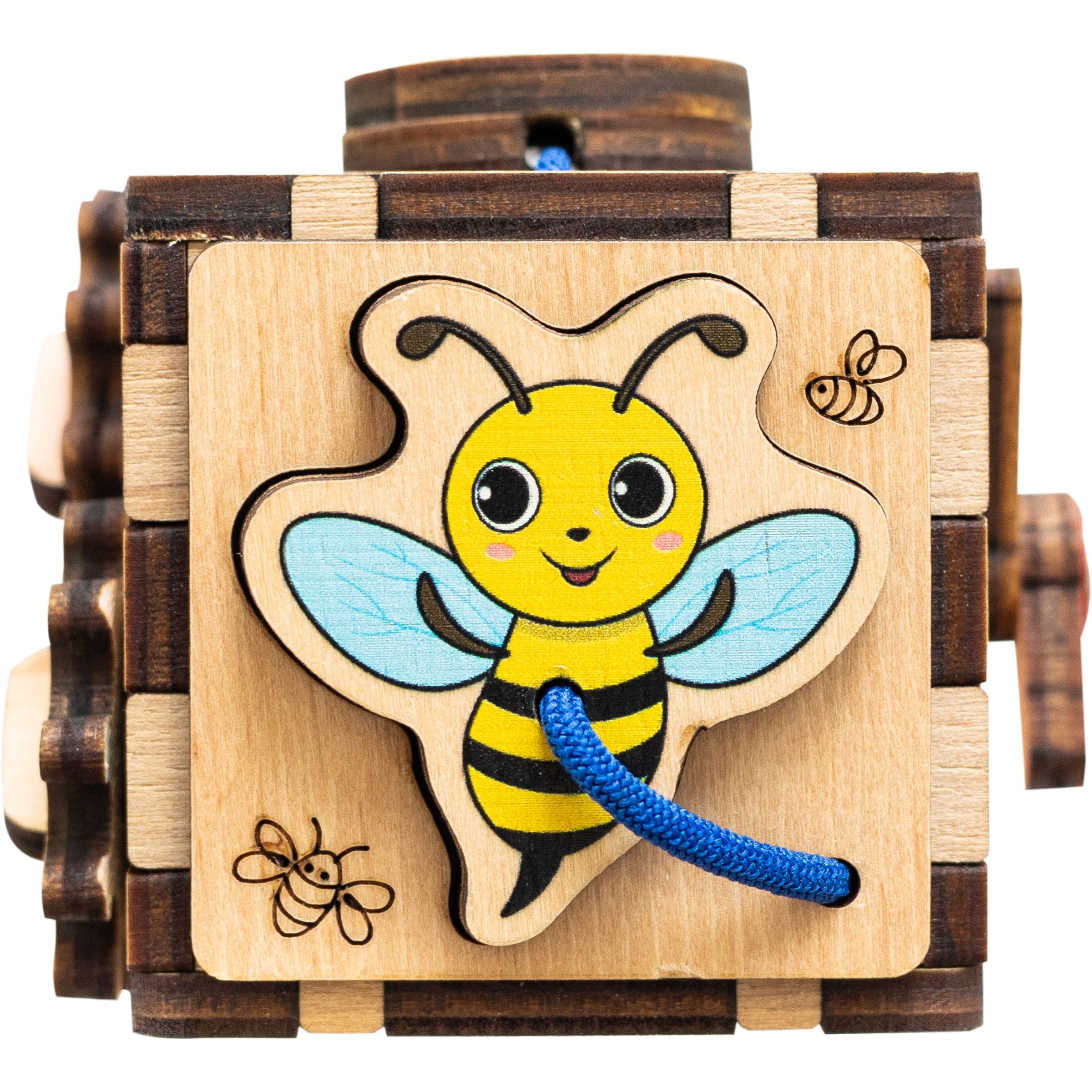 Бизикубик GoodPlay Пчелка 5х5х5 см (К114) - фото 3