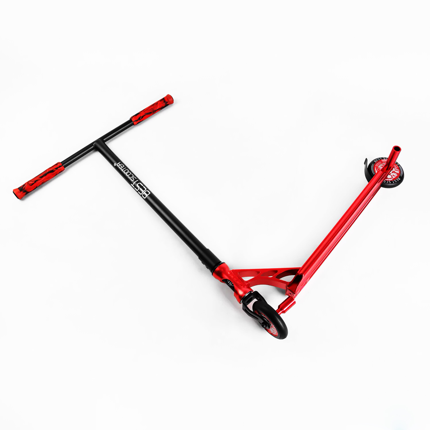 Самокат трюковий Best Scooter 60х85 см Червоний 000231644 - фото 6