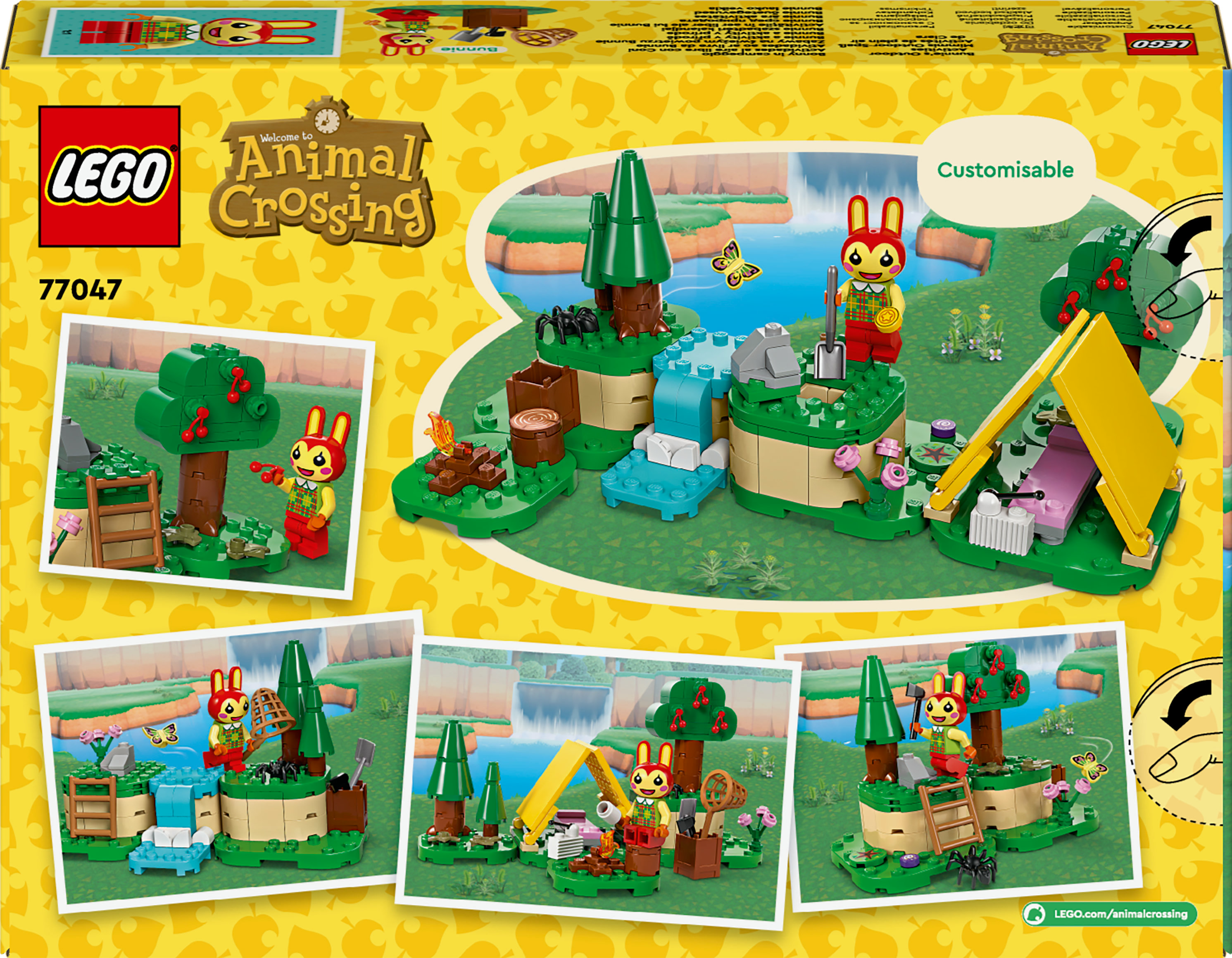 Конструктор LEGO Animal Crossing Активный отдых Bunnie 164 детали (77047) - фото 9
