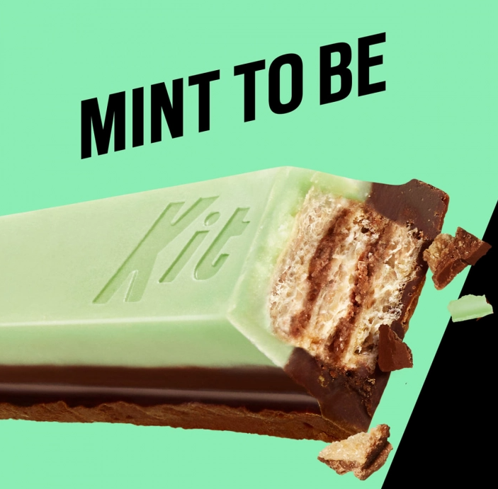Батончик Kit Kat Duos Mint and Dark Chocolate Candy Bar 42 г - фото 4