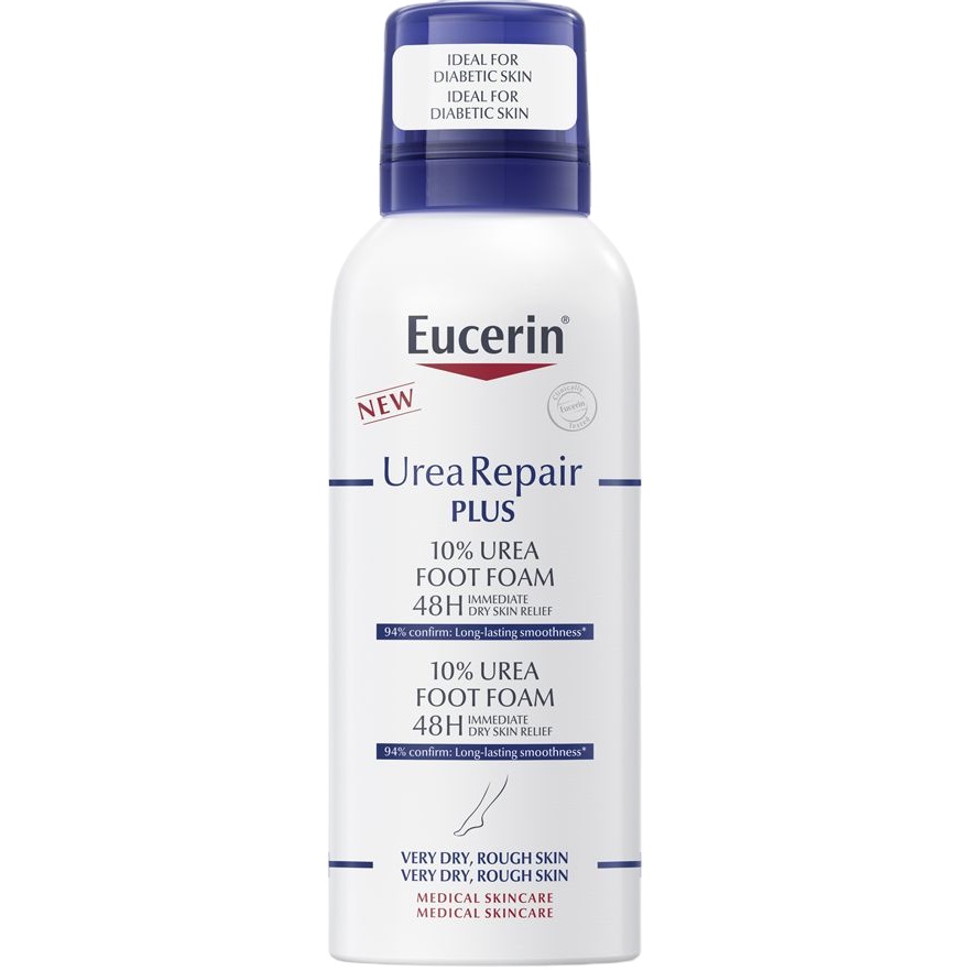 Пенка Eucerin Urea Repair Plus 10% для ухода за сухой и очень сухой кожей ног 150 мл - фото 1