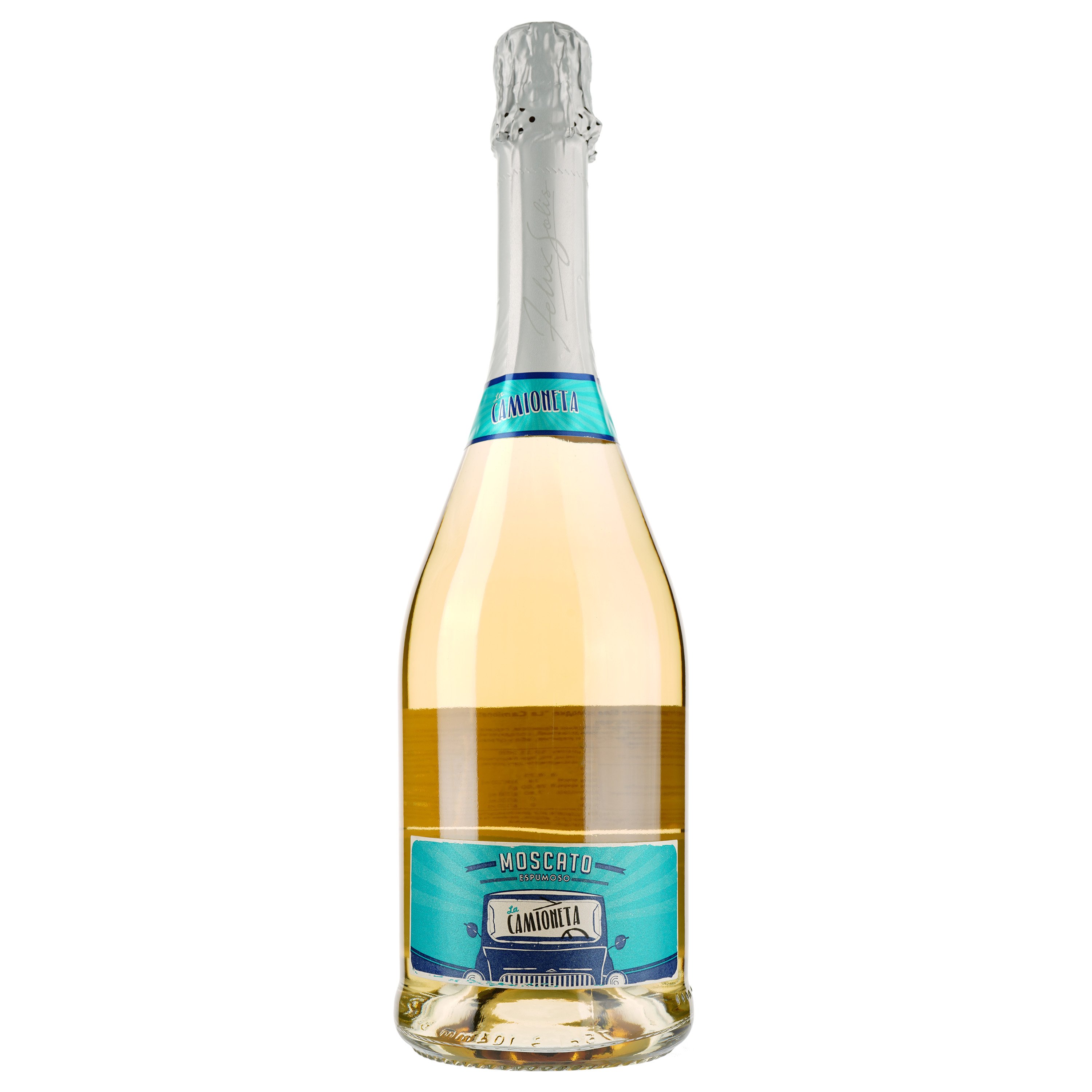 Игристое вино Felix Solis Avantis La Camioneta Moscato, белое, сладкое, 7%, 0,75 л - фото 1