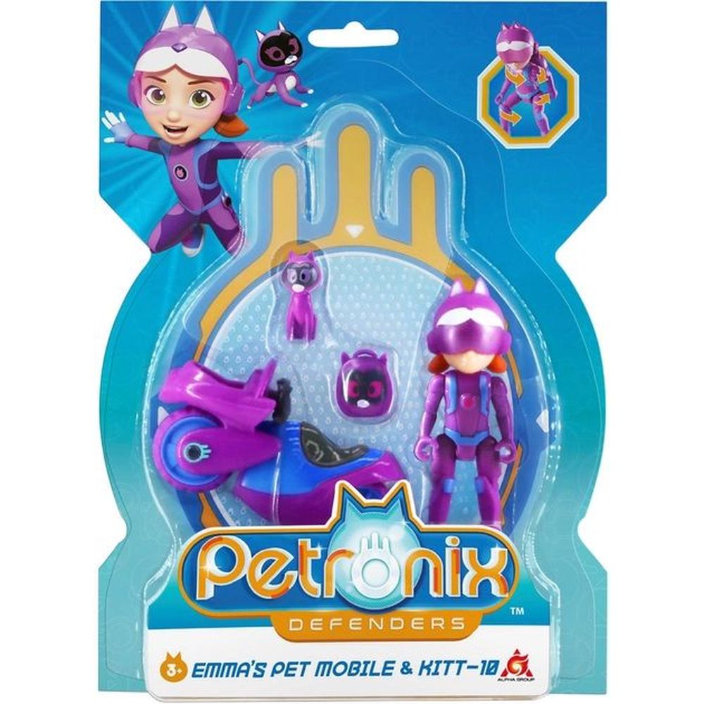 Игровой набор Petronix Defenders Петмобиль и фигурка Эмма (123201) - фото 3
