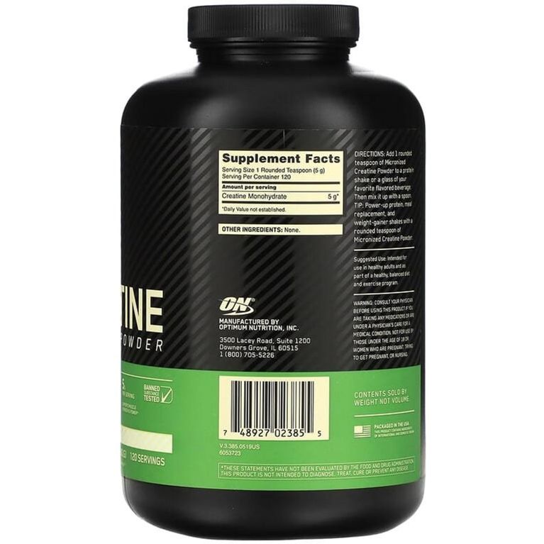 Креатин Optimum Nutrition Creatine Powder 600 г - фото 2