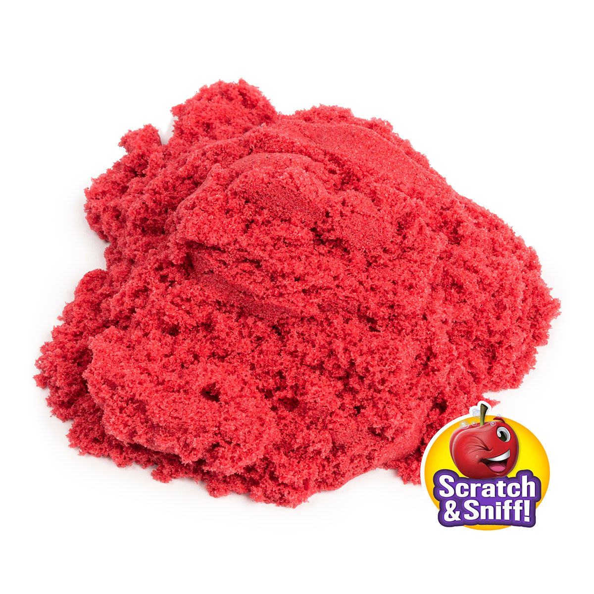 Кинетический песок Kinetic Sand Вишневая шипучка, с ароматом, красный, 227 г (71473Ch) - фото 2