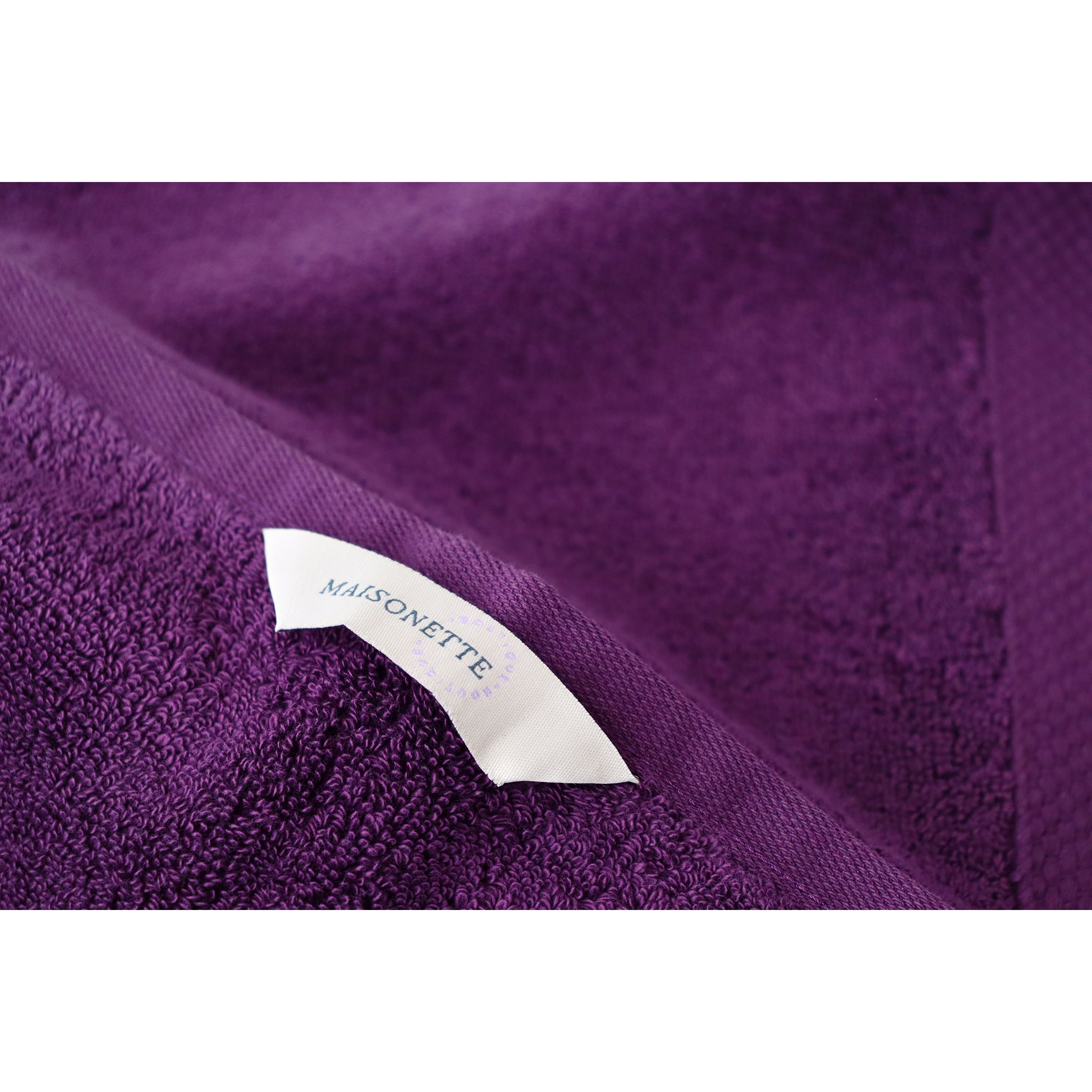 Полотенце махровое Maisonette Loft 33х33 см 650 г/м² фиолетовое (41884) - фото 4