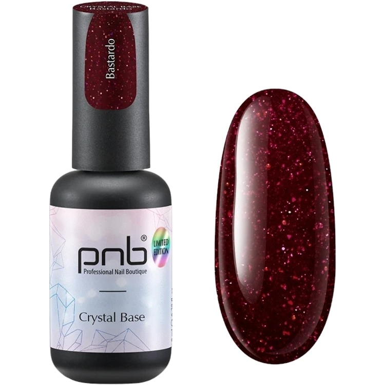 База светоотражающая сияющая PNB UV/LED Crystal Base Bastardo 8 мл - фото 1