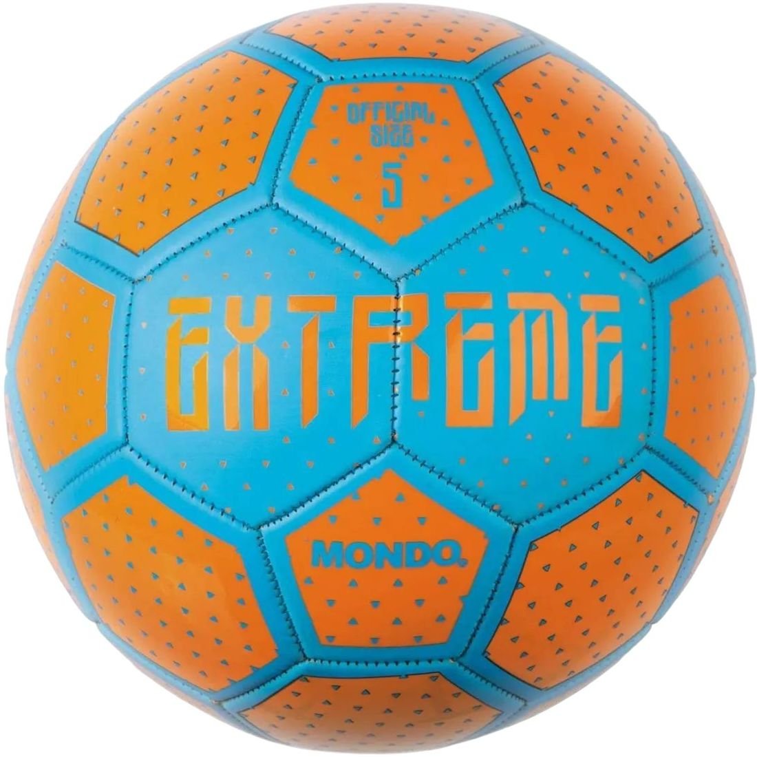 Футбольний м'яч Mondo Extreme, розмір 5, помаранчевий (13594) - фото 1