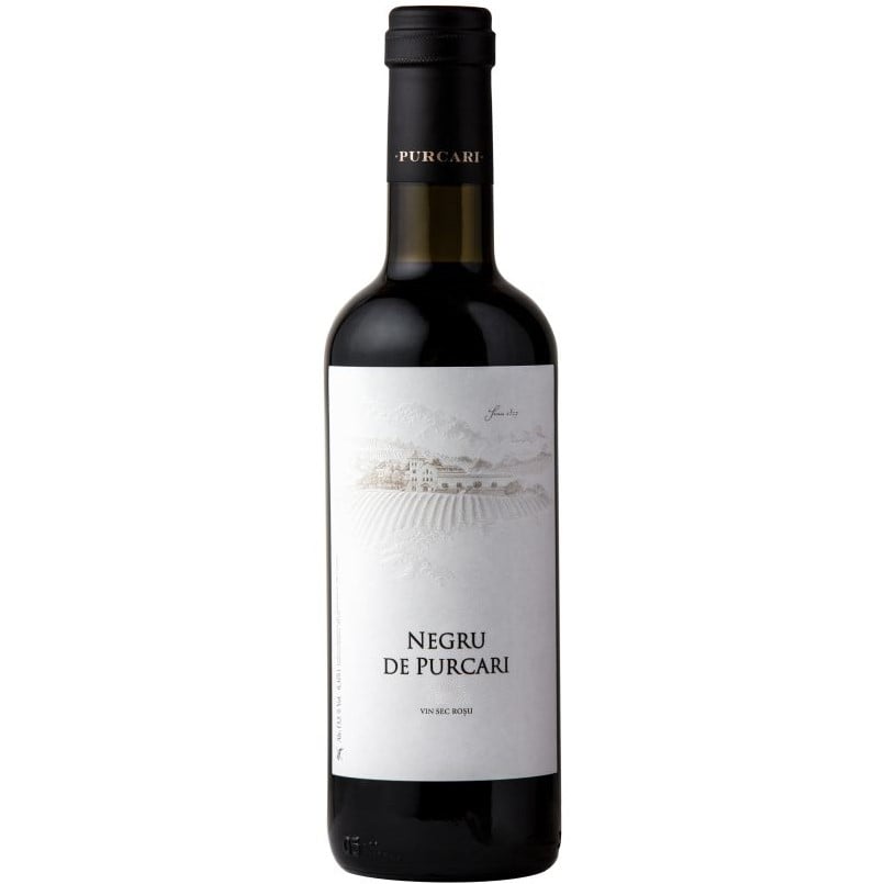 Вино Negru de Purcari IGP, червоне, сухе, 14%, 0,375 л (AU8P055) - фото 1