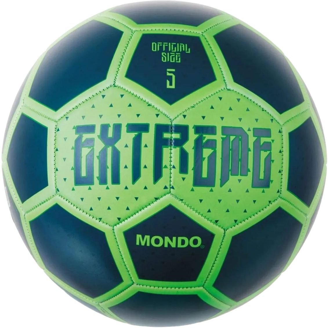 Футбольный мяч Mondo Extreme, размер 5, зеленый (13594) - фото 1