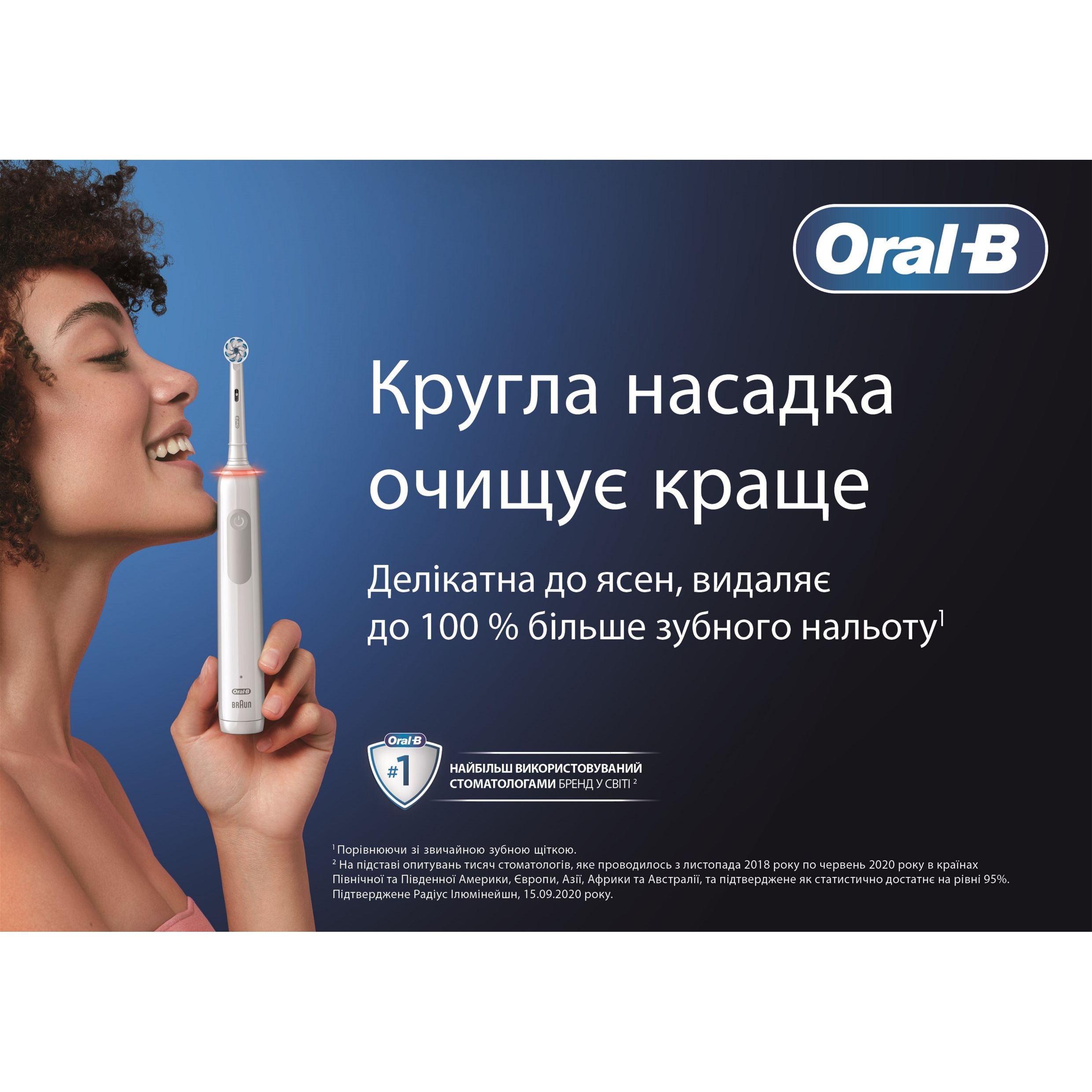 Сменные насадки к электрической зубной щетке Oral-B Pro Sensitive Clean EB60X 2 шт. - фото 4