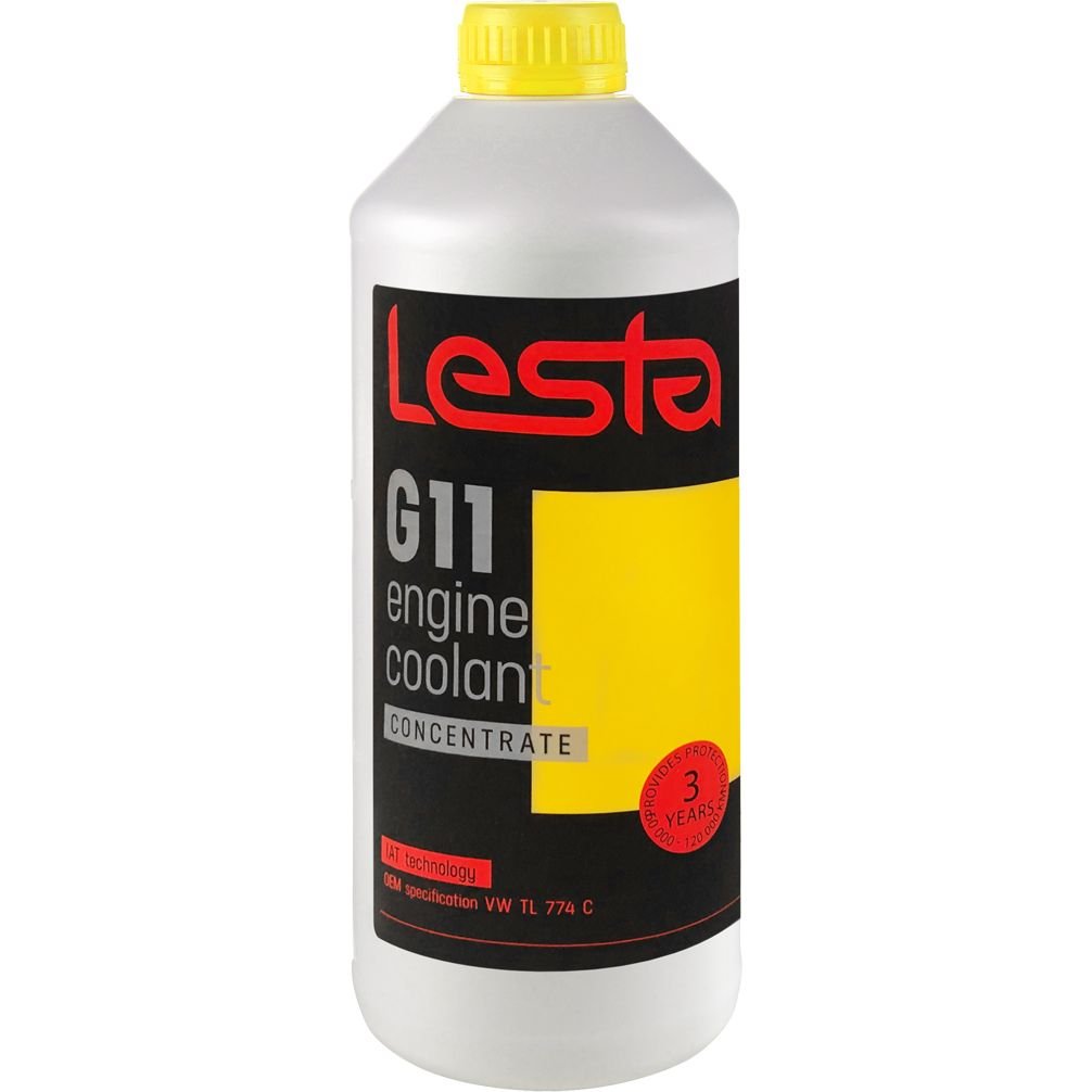 Антифриз Lesta G11 концентрат -37 ° С 4 кг жовтий - фото 1