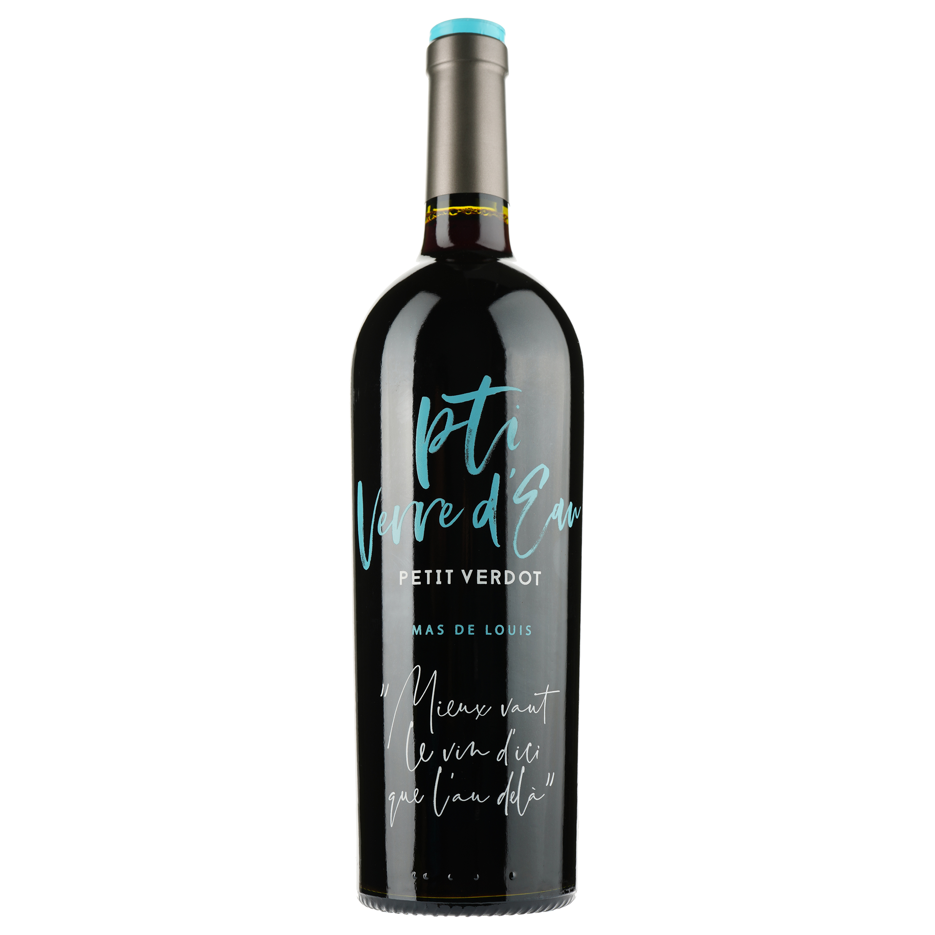 Вино Mas De Louis Pti Verre D'eau Bio 2018 Vin de France, червоне, сухе, 0,75 л - фото 1