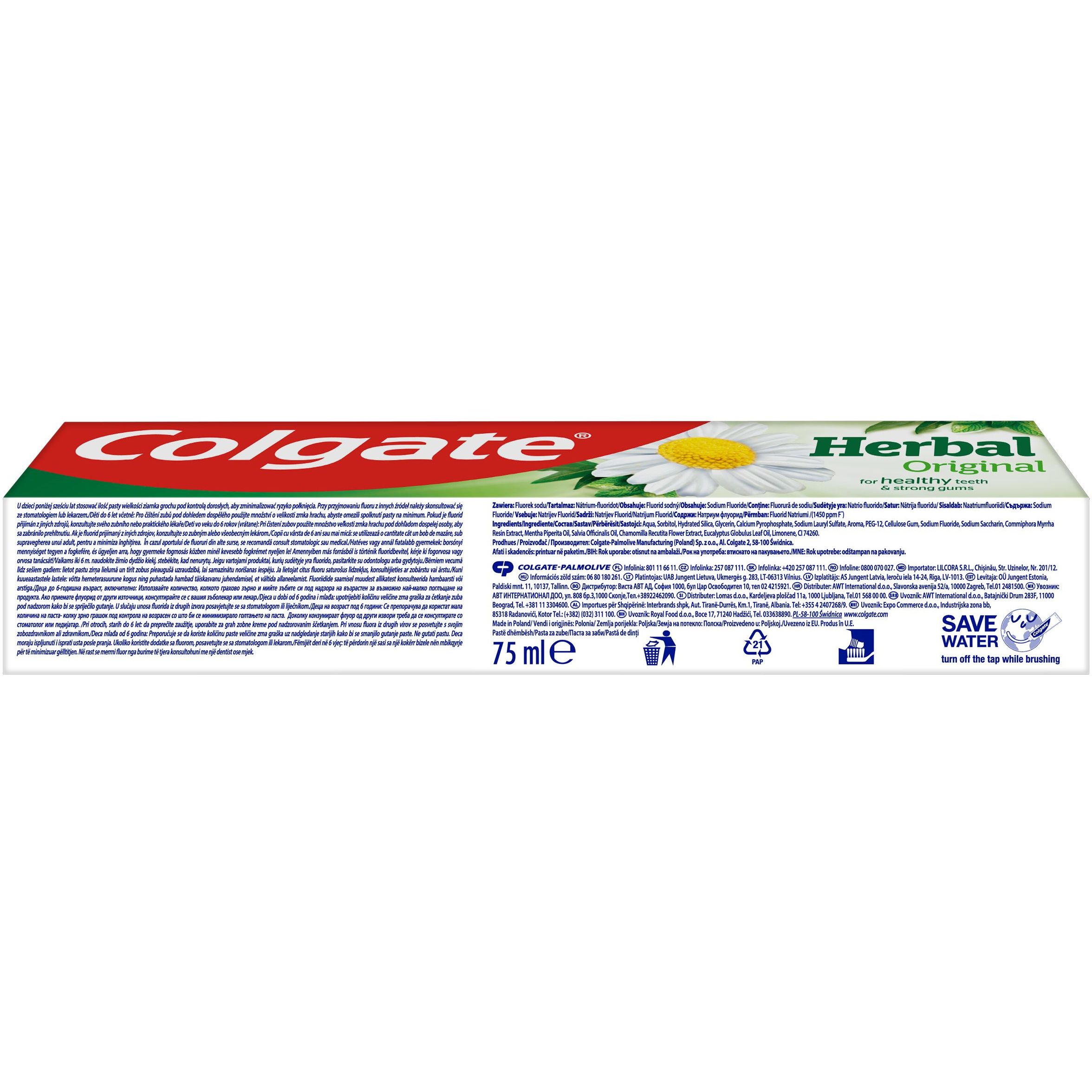 Зубна паста Colgate Herbal Original Camomile 75 мл - фото 5