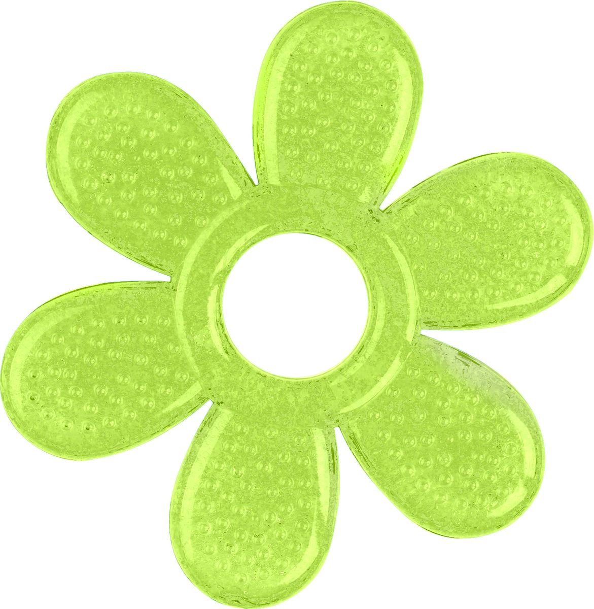Прорезыватель BabyOno Цветочек, зеленый (1060) - фото 1