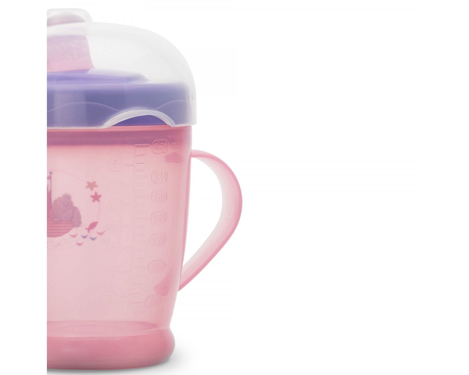 Чашка-непроливайка Baboo Me To You, 250 мл, розовый (90438) - фото 2