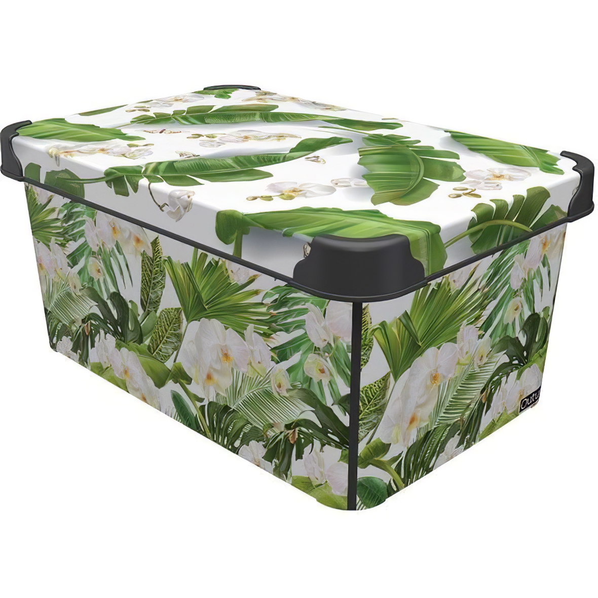 Коробка Qutu Style Box Botanic 10 л (STYLE BOX з/кр BOTANIC 10л.) - фото 1