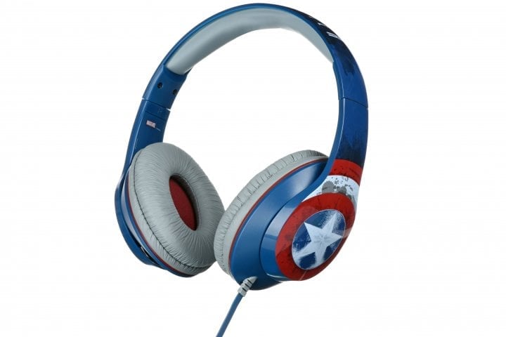 Навушники eKids/iHome Marvel Captain America Mic (VI-M40CA.11XV7) - фото 1