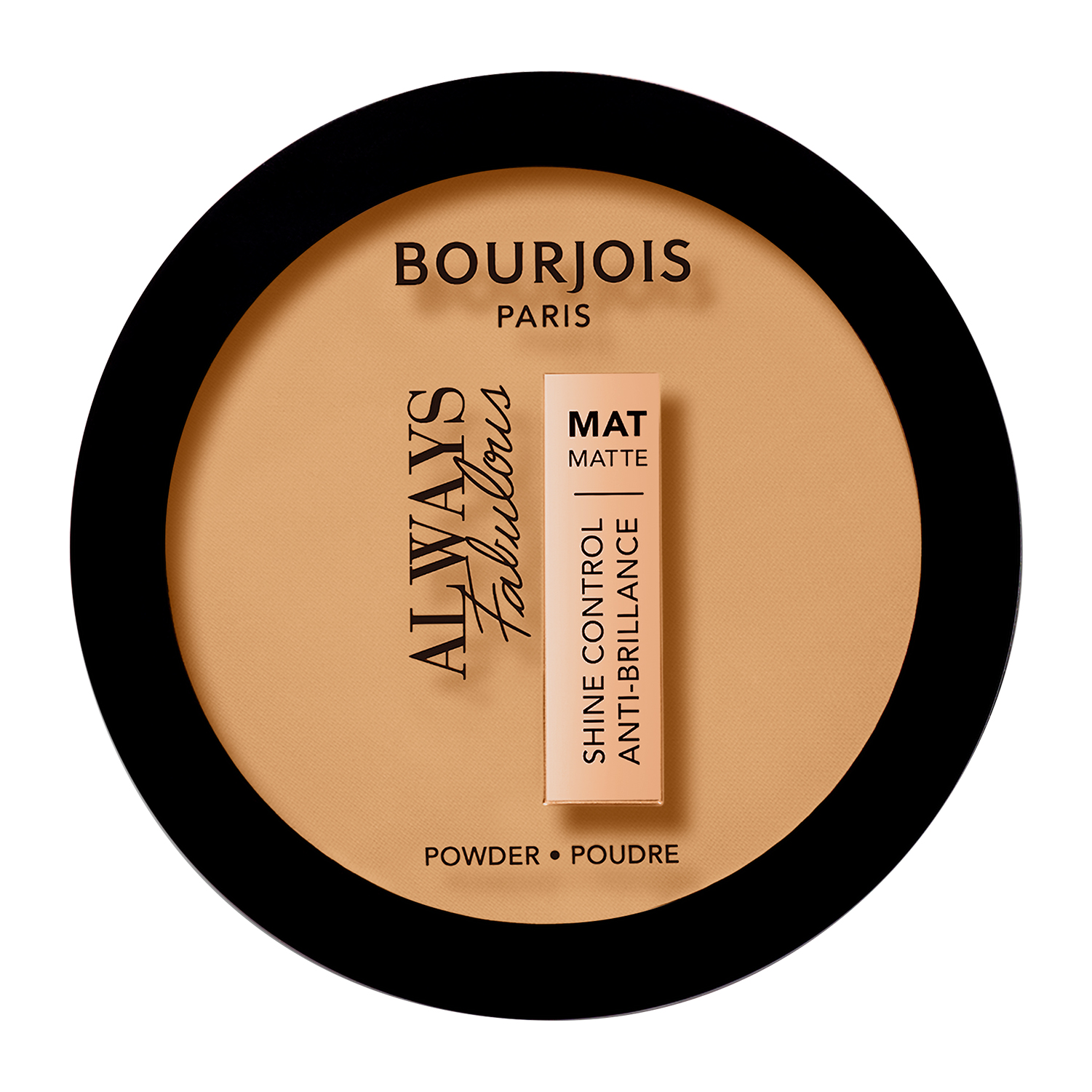 Компактна пудра Bourjois Always Fabulous, відтінок 215 (Golden Vanilla), 10 г (8000019656492) - фото 1