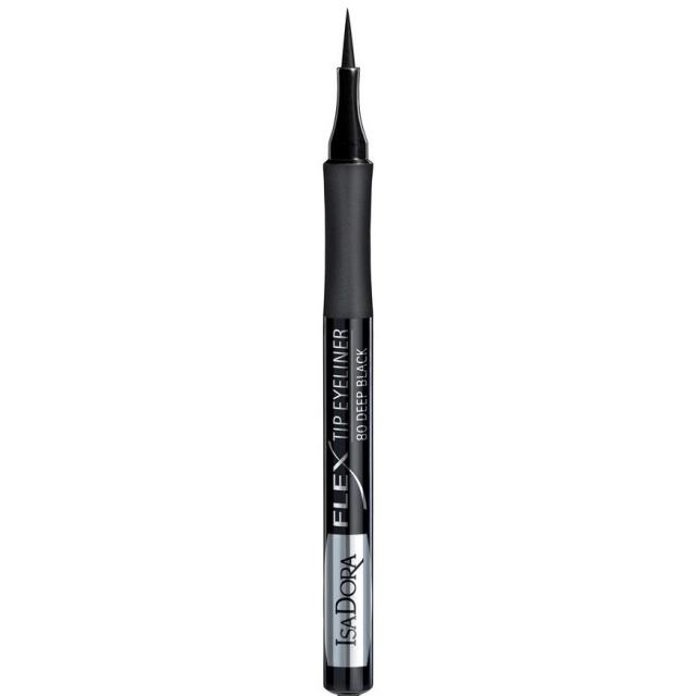 ДУБЛЬ Підводка для очей IsaDora Flex Tip Eyeliner, відтінок 80 (Deep Black), об`єм 1 мл (492703) - фото 1