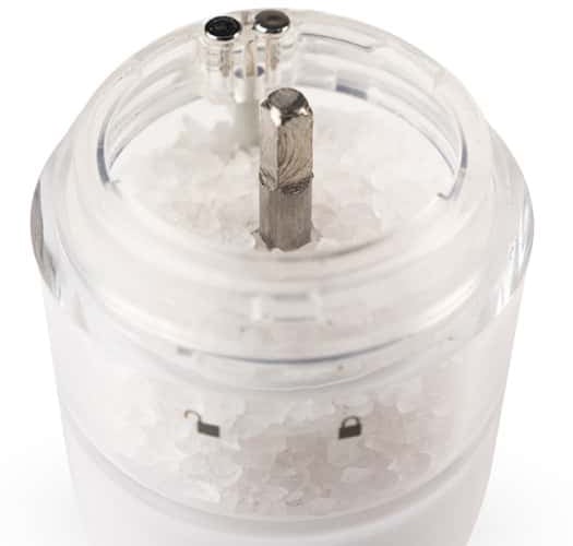 Млинок електричний для солі Peugeot Alaska, 17 см, білий (27674) - фото 4