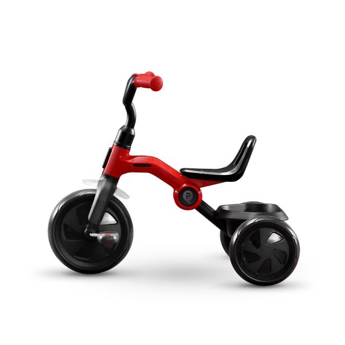 Дитячий складаний триколісний велосипед Qplay ANT Red, червоний (AntRed) - фото 2