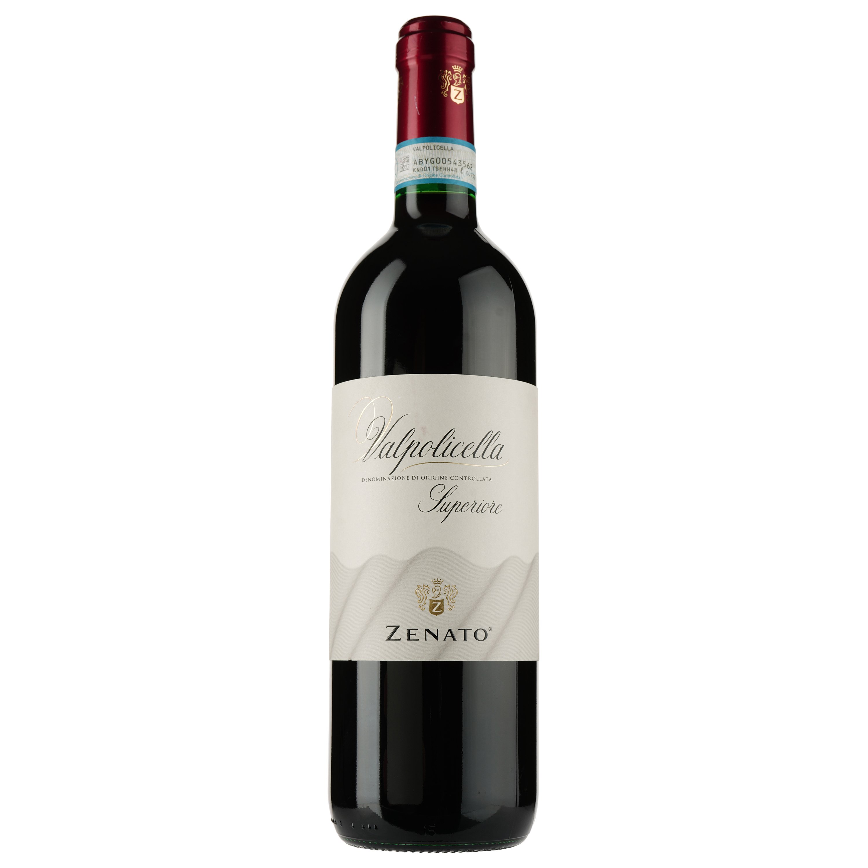 Вино Zenato Valpolicella Superiore, красное, полусухое, 0,75 л - фото 1