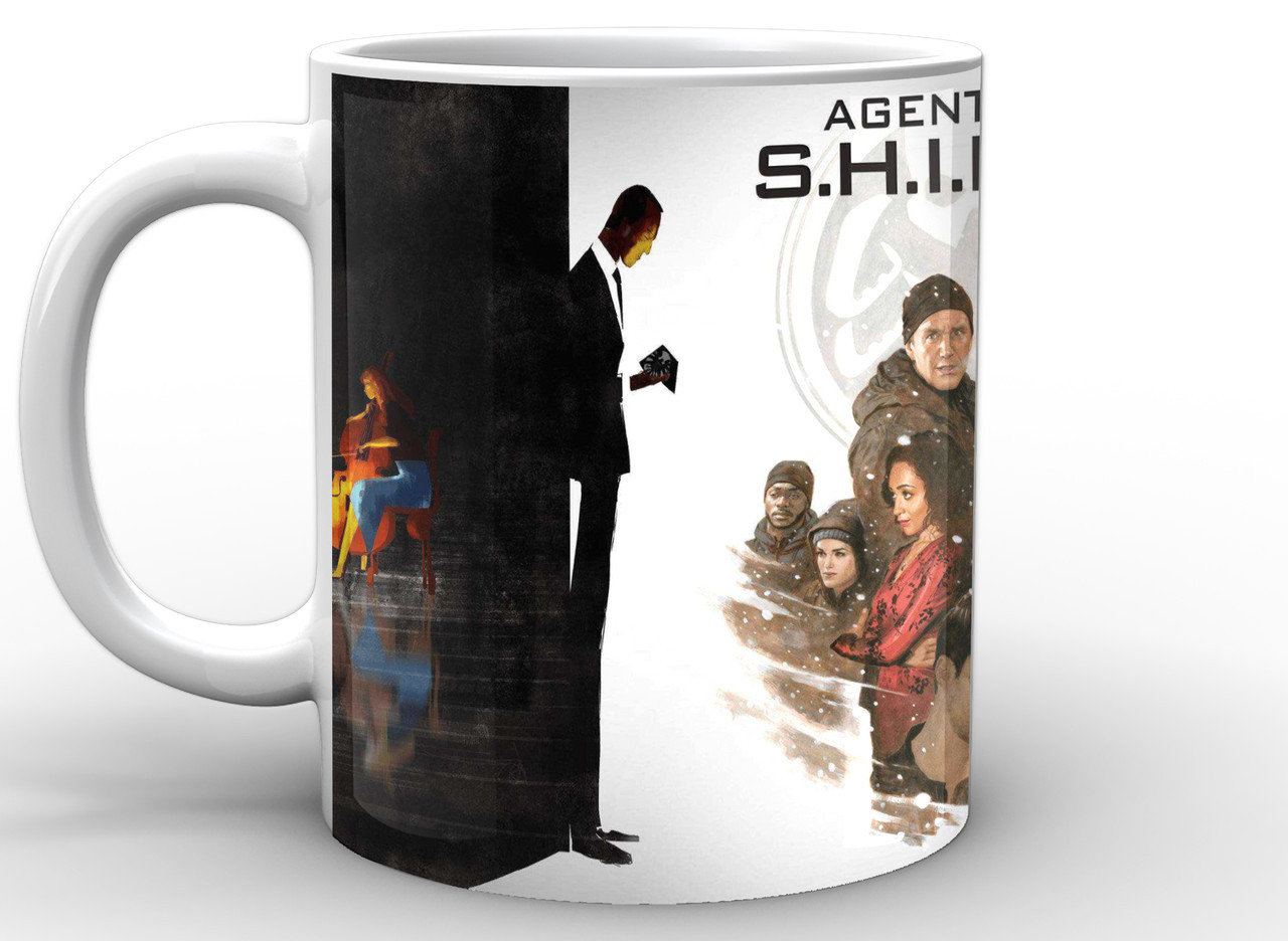 Кружка GeekLand білі Агенти Щ.И.Т Agents of S.H.I.E.L.D. зима AS.02.014 - фото 3