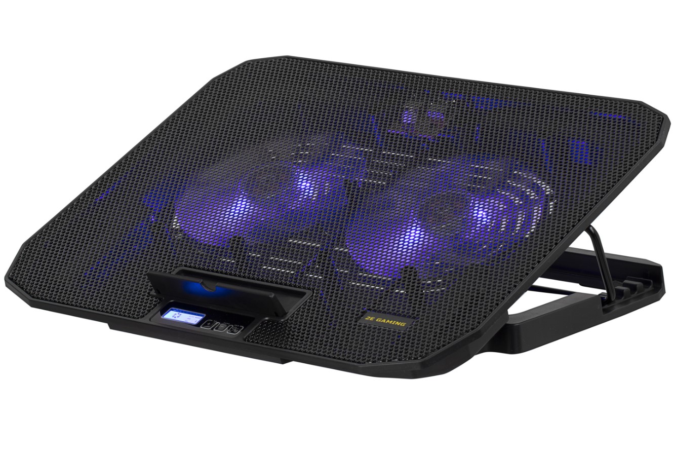 Охолоджувальна підставка для ноутбука 2E Gaming CPG003 2xFan LED 15.6 дюймів  - фото 3