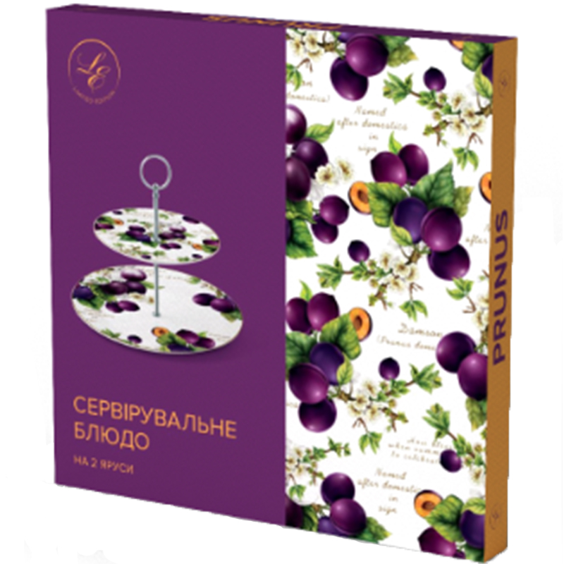 Блюдо Limited Edition Prunus 2-ярусне 19 см та 26 см (19-560) - фото 2