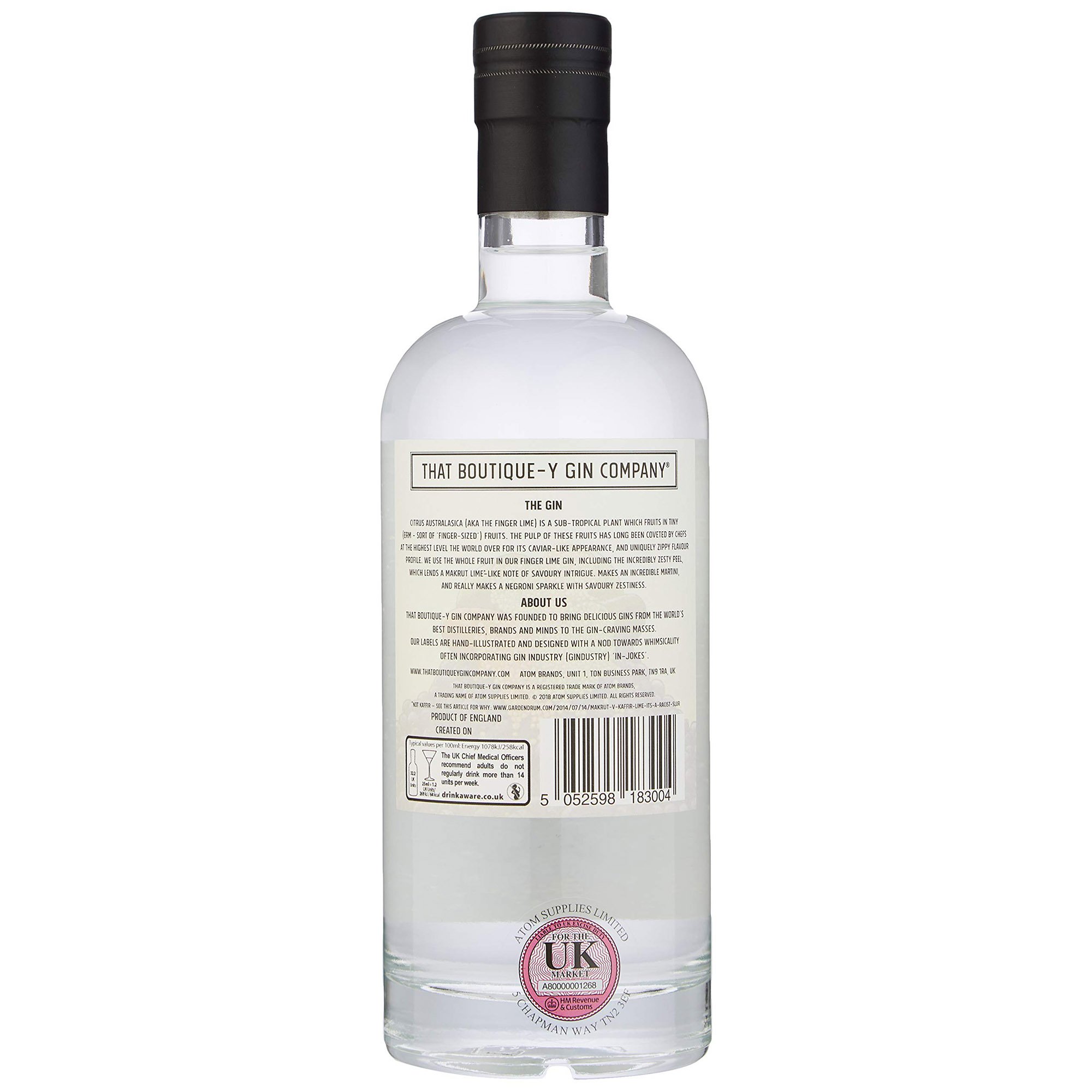 Джин That Boutique-Y Gin Company Finger Lime Gin 46% 0.7 л - фото 2