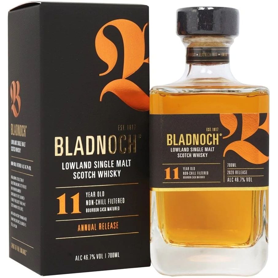 Виски Bladnoch 11 yo Single Malt Scotch Whisky, 46.7%, 0.7 л, в коробке - фото 1