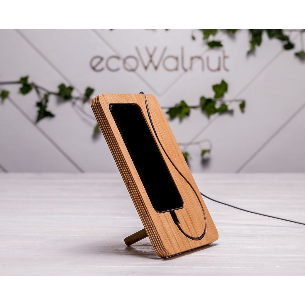 Подставка для смартфона EcoWalnut Number (AW-4) - фото 4