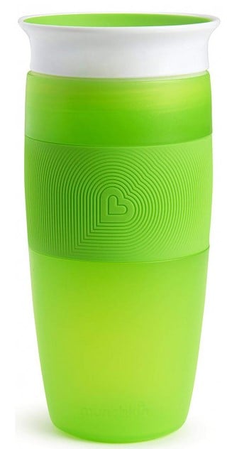 Чашка непроливная Munchkin Miracle 360, 414 мл, зеленый (17109.02) - фото 4