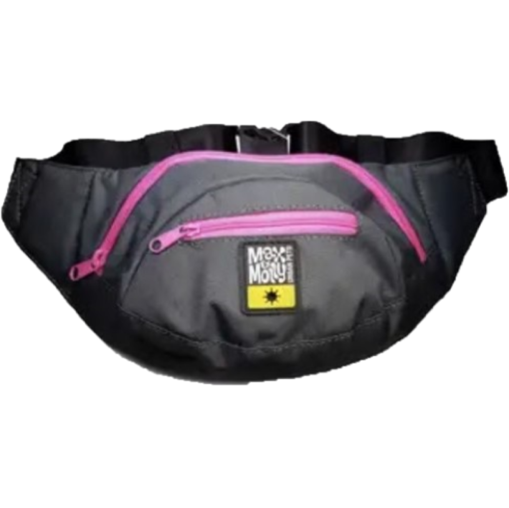 Поясная сумка для прогулок Max & Molly Waist Bag Pink розовая - фото 1