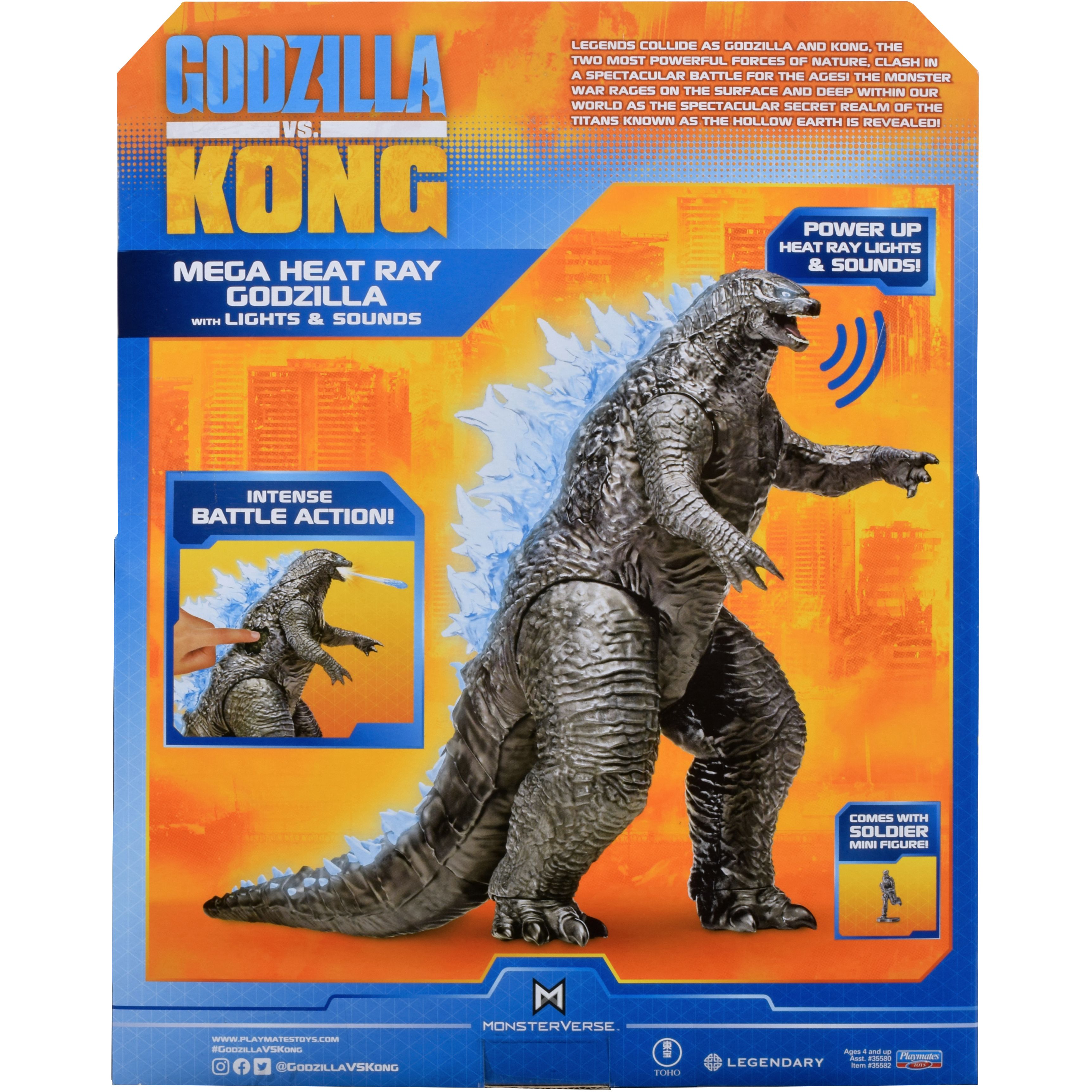 Фігурка Godzilla vs. Kong Конг Мегаґодзілла, 33 см (35582) - фото 8