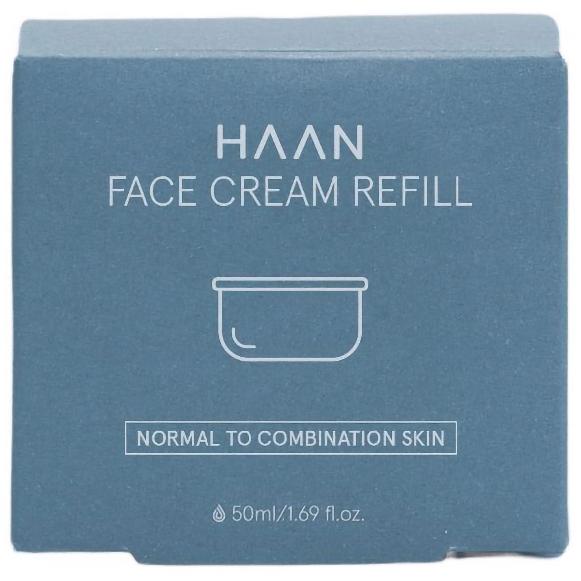 Крем для обличчя Haan Hyaluronic, для нормальної та комбінованої шкіри, запасний блок, 50 мл - фото 3