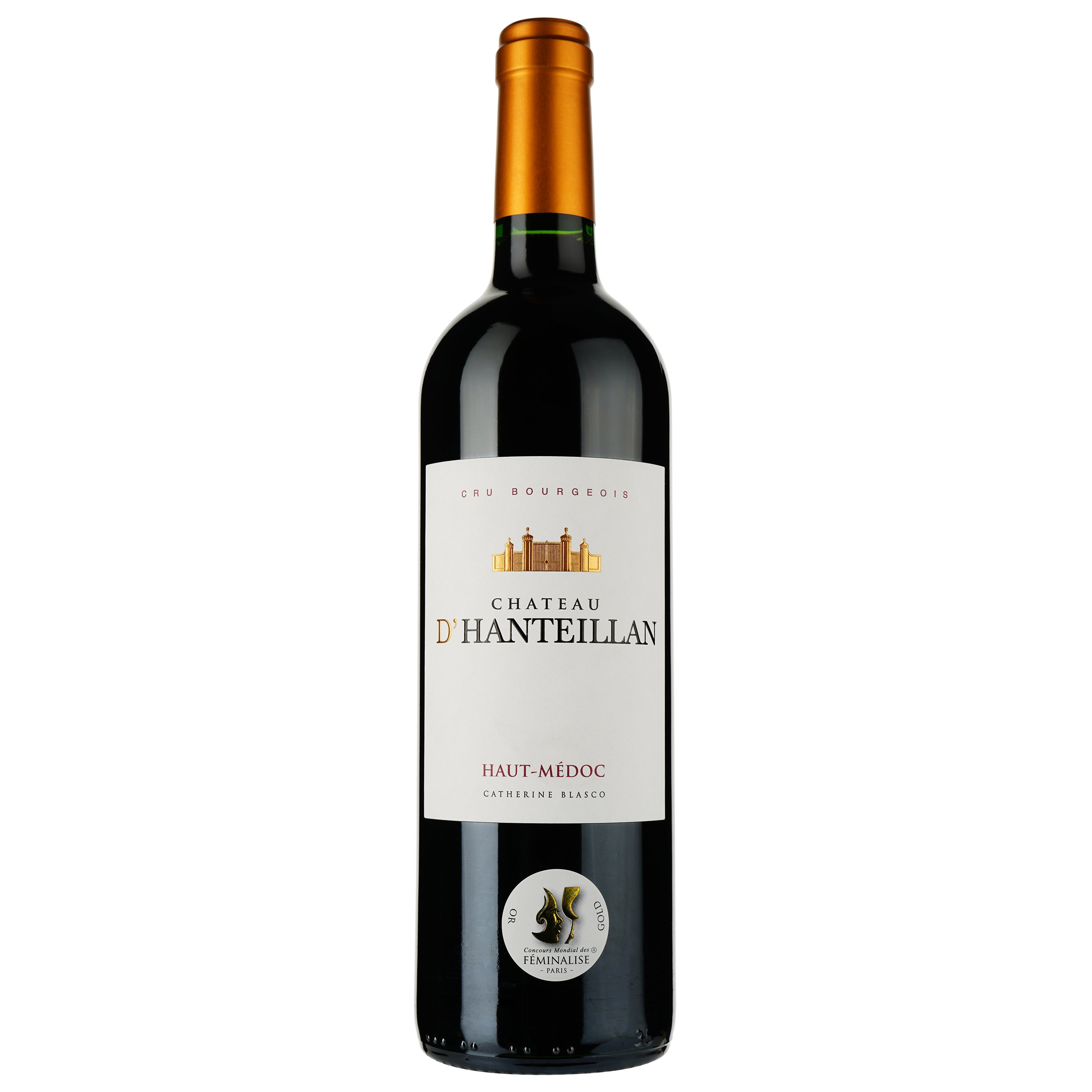 Вино Chateau D'Hanteillan 2018 Haut-Medoc Cru Bourgeois червоне сухе 0.75 л - фото 1