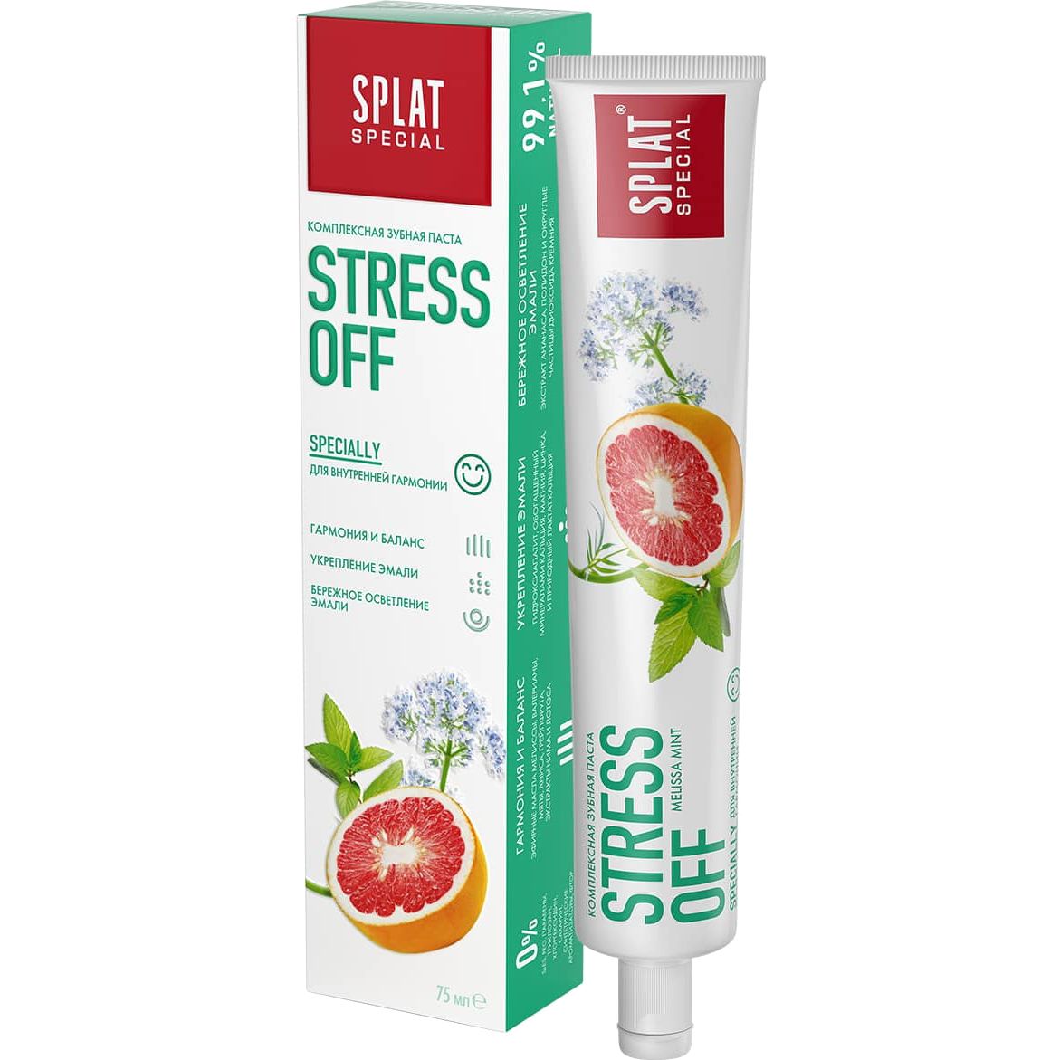 Зубная паста Splat Special Stress Off 75 мл - фото 1