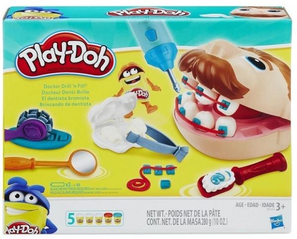 Ігровий набір з пластиліном Hasbro Play-Doh Містер Зубастик (B5520) - фото 1