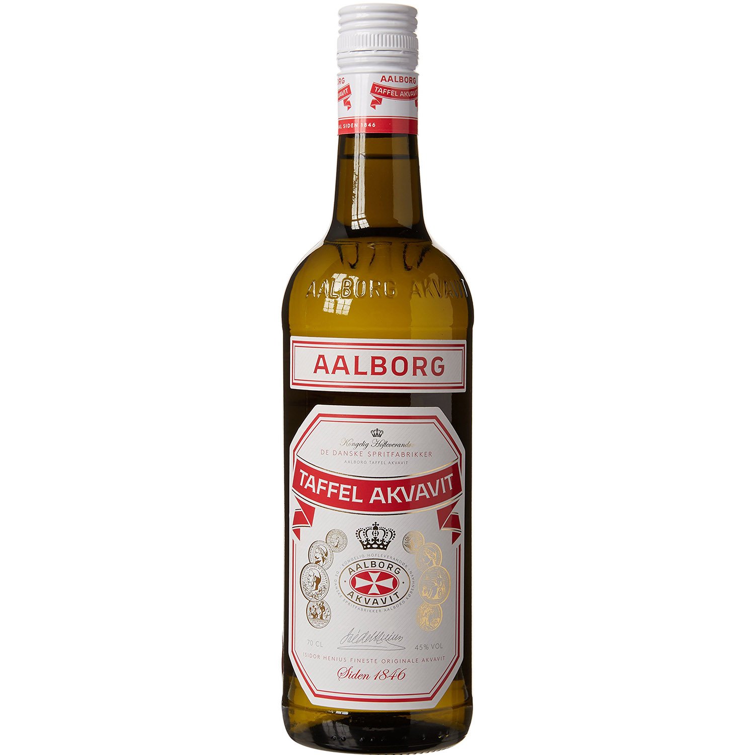 Алкогольный напиток Aalborg Taffel Akvavit 45% 0.725 л - фото 1