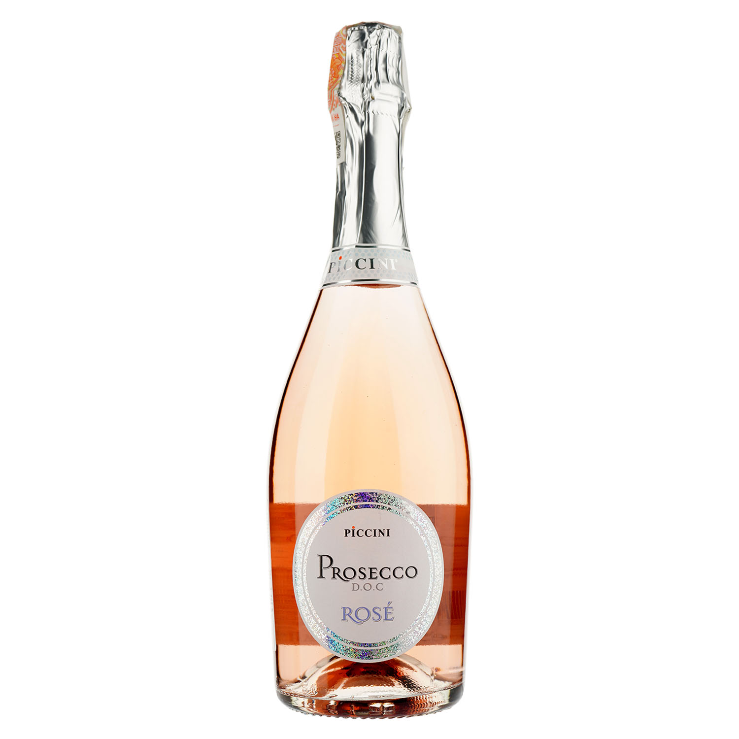 Вино ігристе Piccini Prosecco Rosato Extra Dry DOC, рожеве, 0,75 л - фото 1