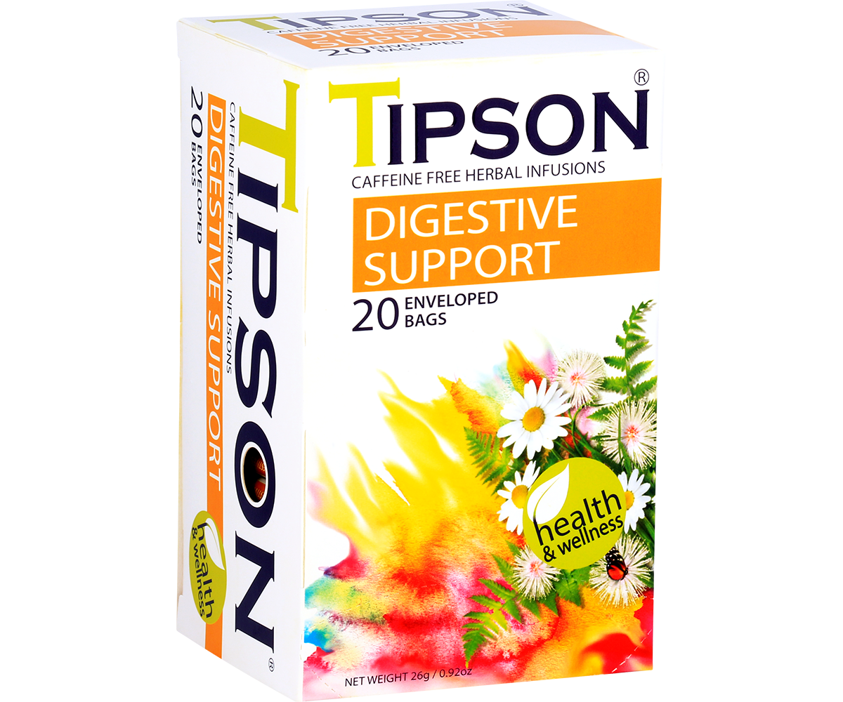 Чай травяной Tipson Wellness Digestive Support, 26 г (828025) - фото 1