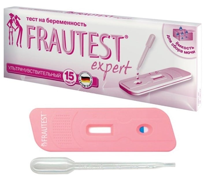 Тест-піпетка для визначення вагітності Frautest Expert - фото 1
