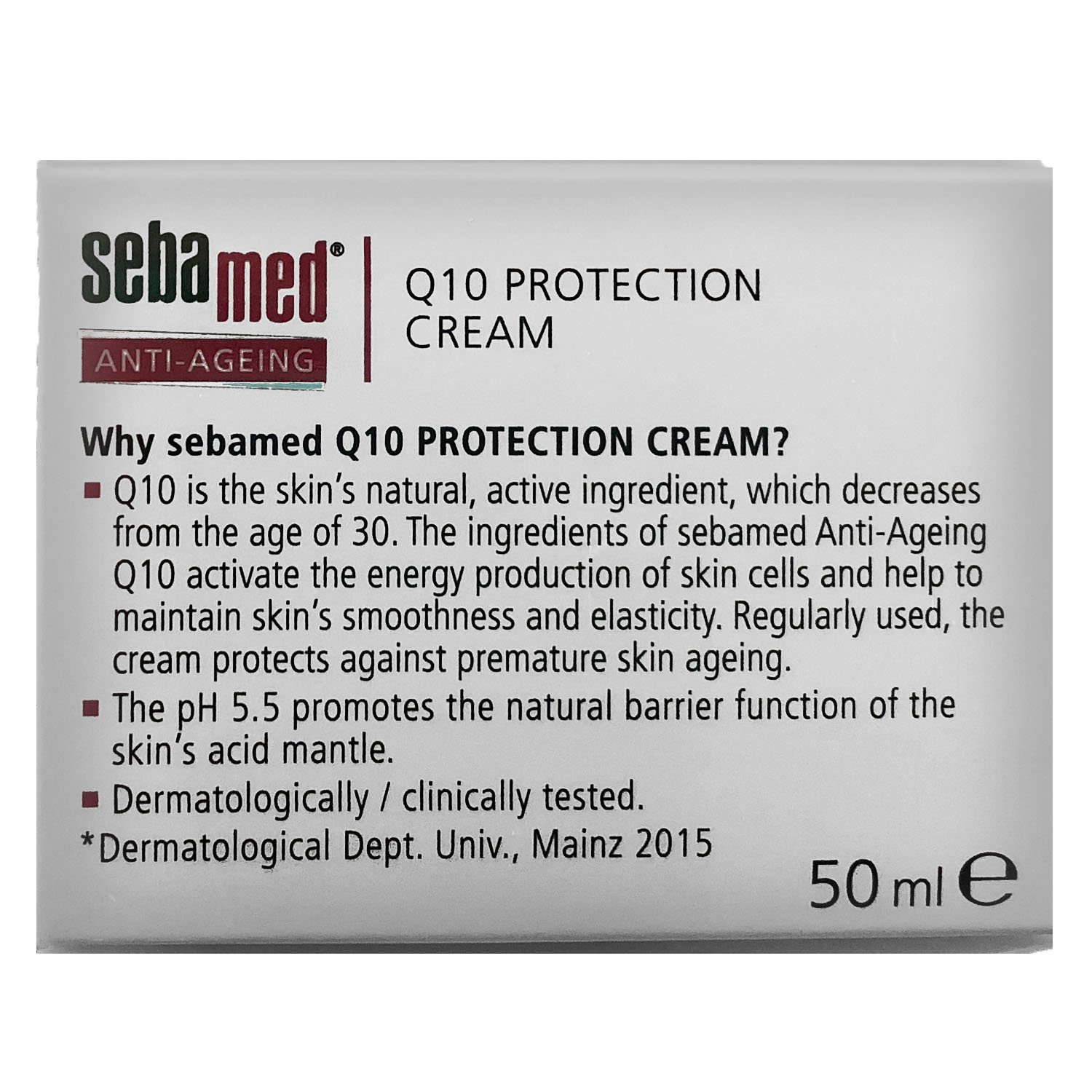 Крем Sebamed Anti-Ageing захисний, Q10, 50 мл - фото 4